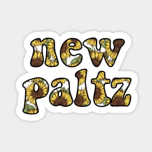 new paltz sunflower Sticker